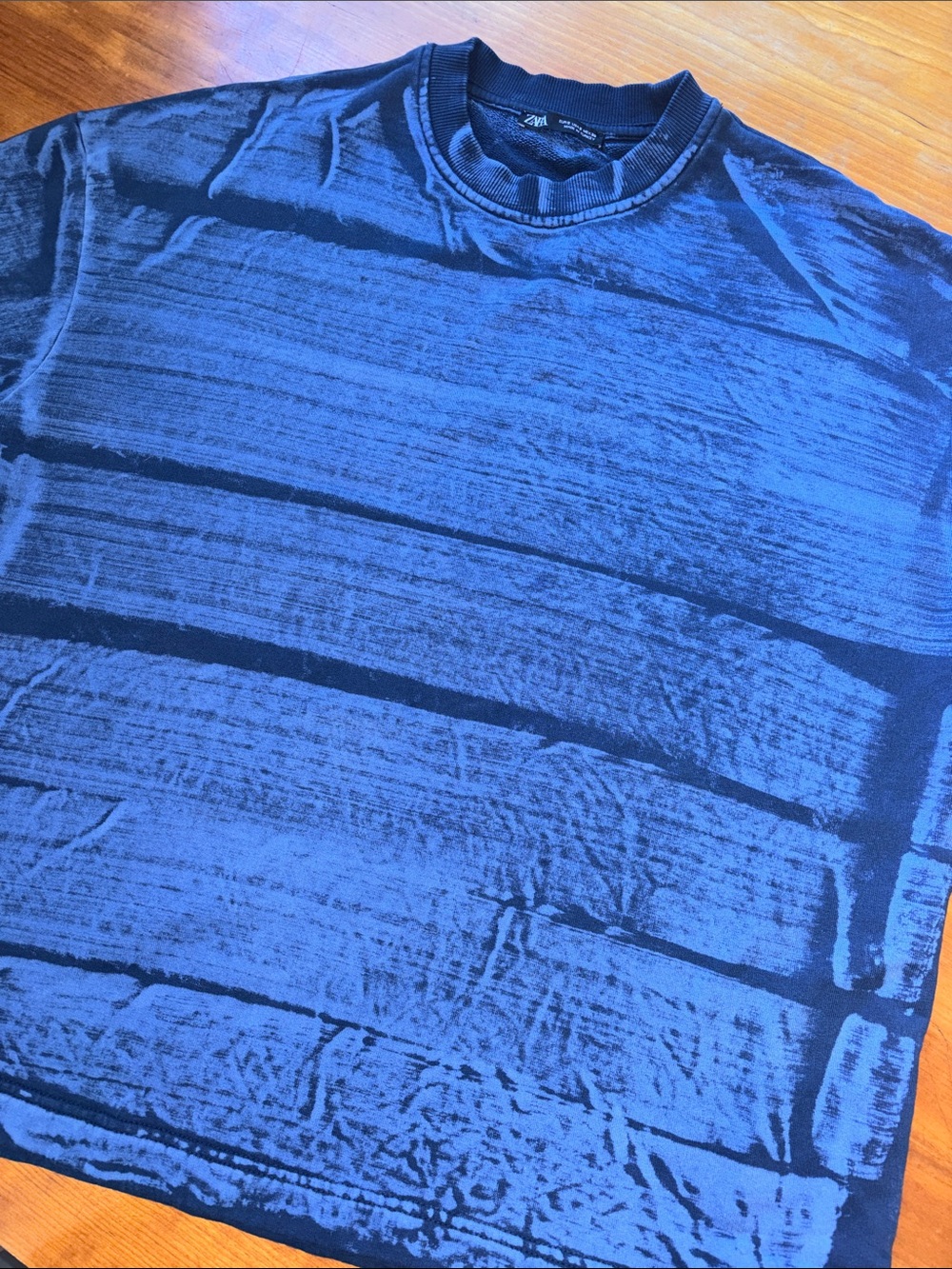 🆕 Zara Boxy Short Sleeve Sweatshirt
